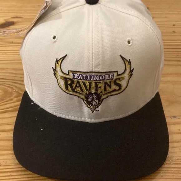 NWT Vintage Baltimore Ravens 1996 Inaugural Season Adjustable Cap Hat OSFA - Picture 4 of 8
